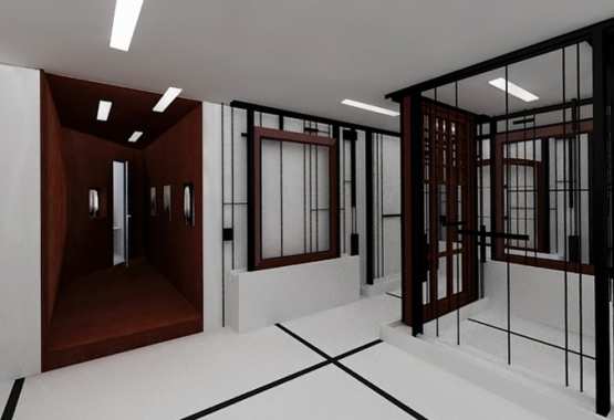 Window boutique interior