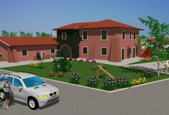 Progetto di un casale a Cisterna di Latina