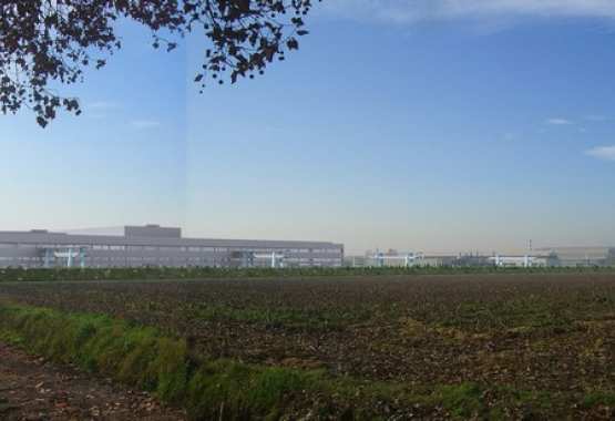Allargamento sito industriale e barriere naturali