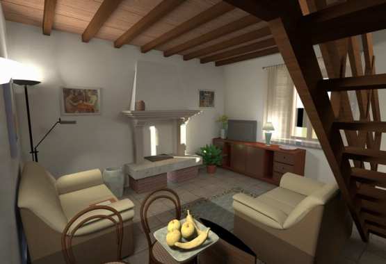 Ristrutturazione casa in collina