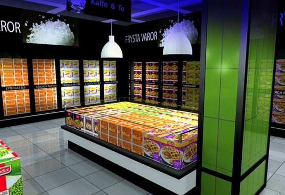 SuperMarket in Stockholm, Sweden
