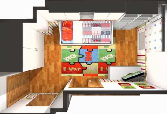 Dormitorio Infantil con Baño