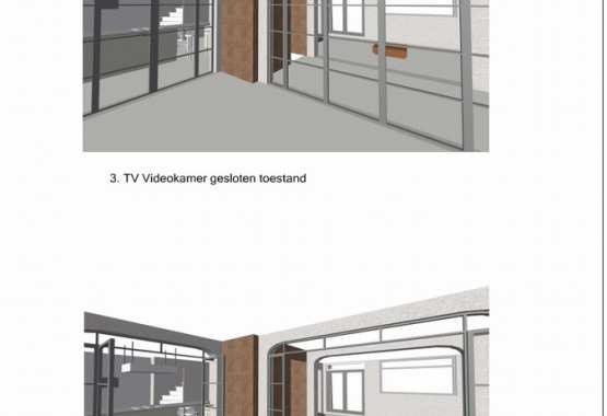 Steel indoor frame