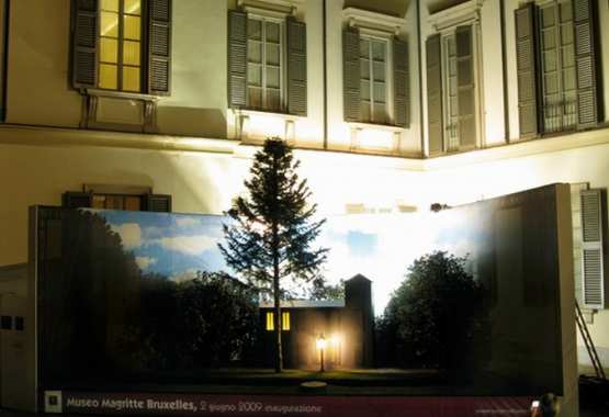 MAGRITTE - installazione Palazzo Reale - Milano