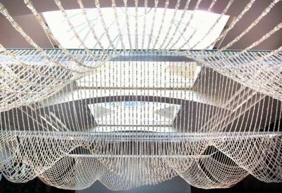 MEGA LAMPADARIO - SALA CONVEGNI - HOTEL HILTON - BRATISLAVA - REPUBBLICA CECA