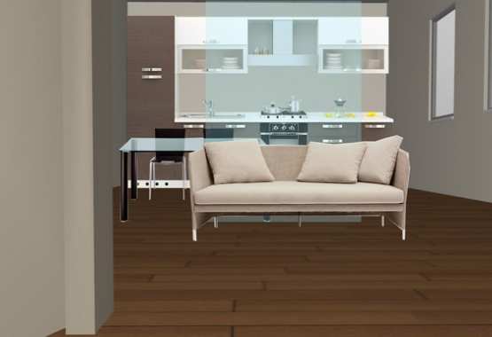 Studio per Living  bilocale a Milano