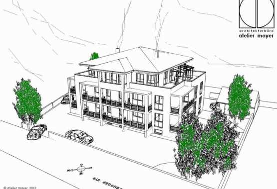 Wohn-und Geschäftshaus mit Penthouse