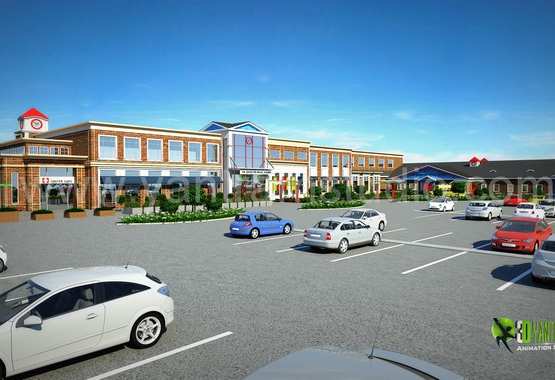 3D Exterior Rendering CGI Design