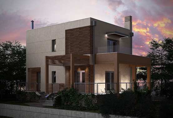 Summer residential near Athens 
