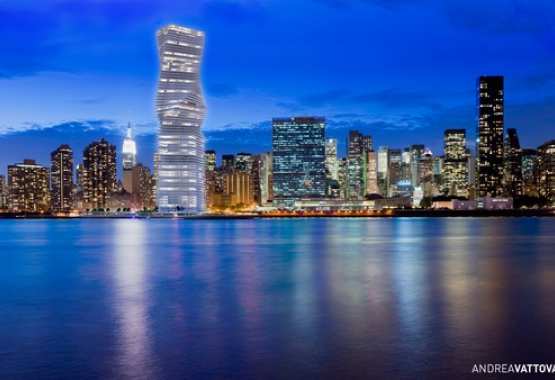 Pilingscraper, New York City, USA