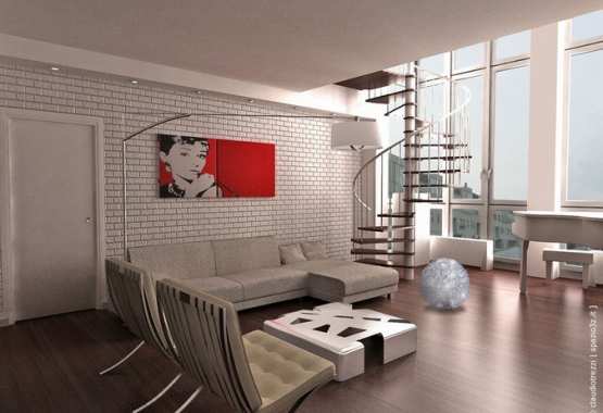 render di loft a milano