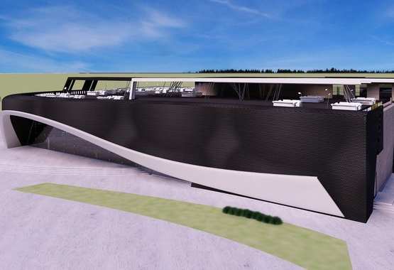 modern building project by Edgar Hakobyan