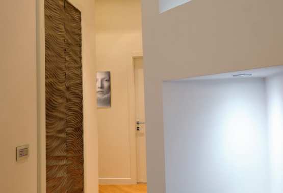 Cabine spogliatoi come  sculture