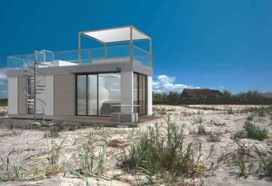 rendering  mini house