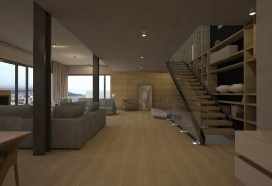 YK House - Interior design for house in Nice, France