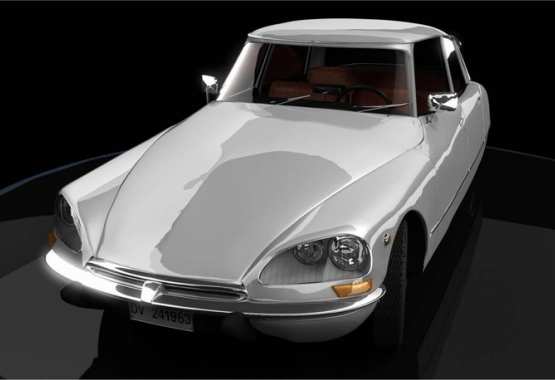 Modellazione 3D di automobile