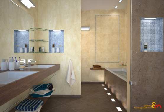 Render bagno appartamento