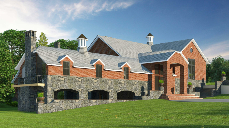 Residential Rendering Services for Modern 3D Home New York