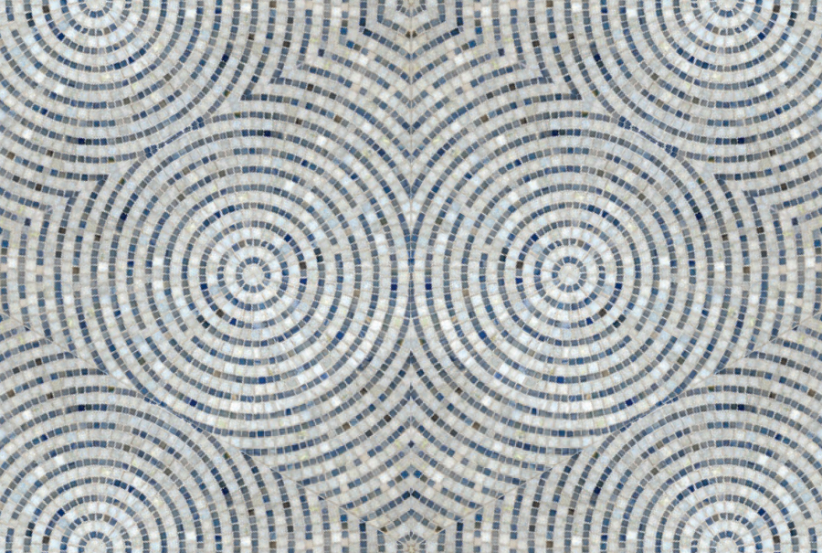 3d Texture Friul mosaic Curve
