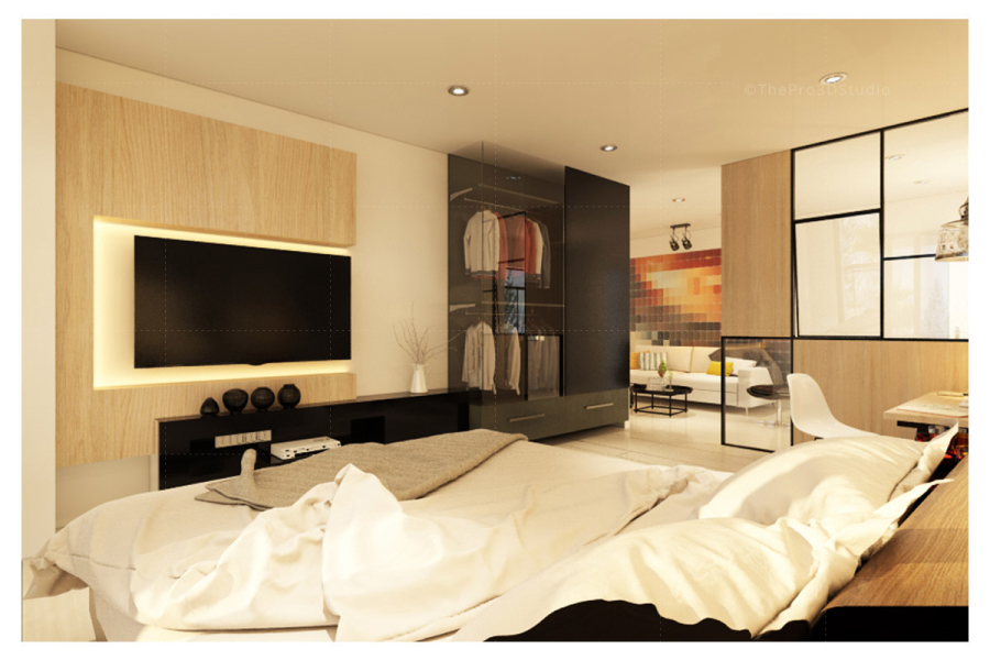 3D Bedroom Interior Design