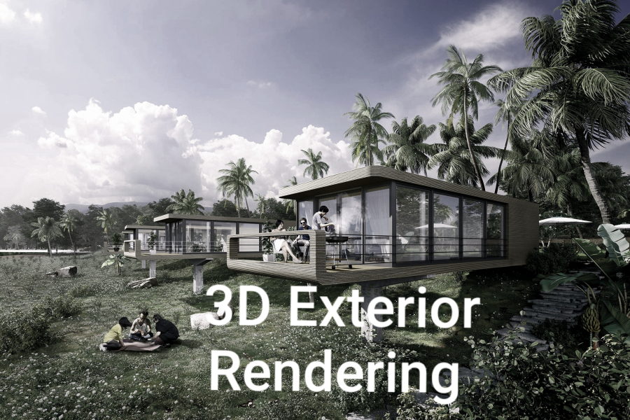 3D Exterior Rendering Services