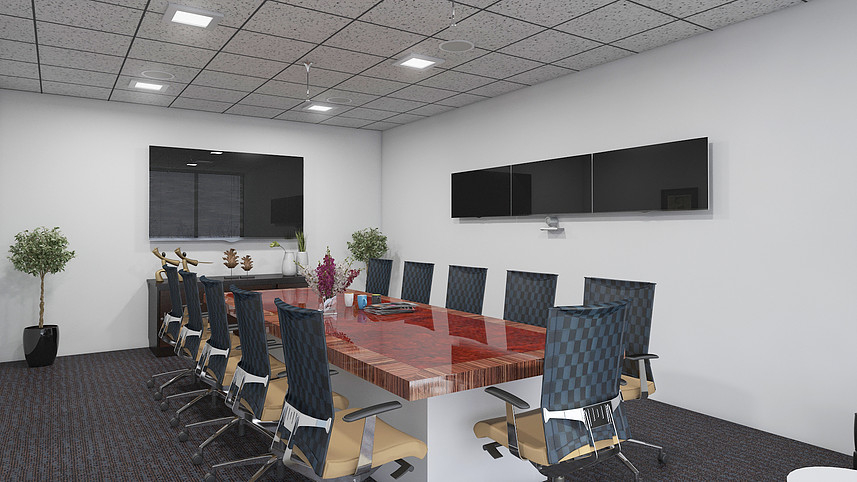 3D OFFICE INTERIOR RENDERING NASHVILLE, TN