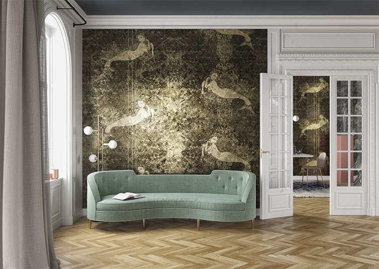 Inkiostro Bianco wallpaper texture 3D