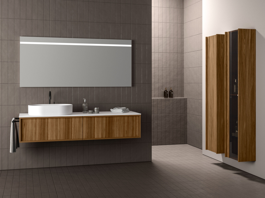 Downlaod 3D Model Loop51 suspended bathroom furniture Stocco 