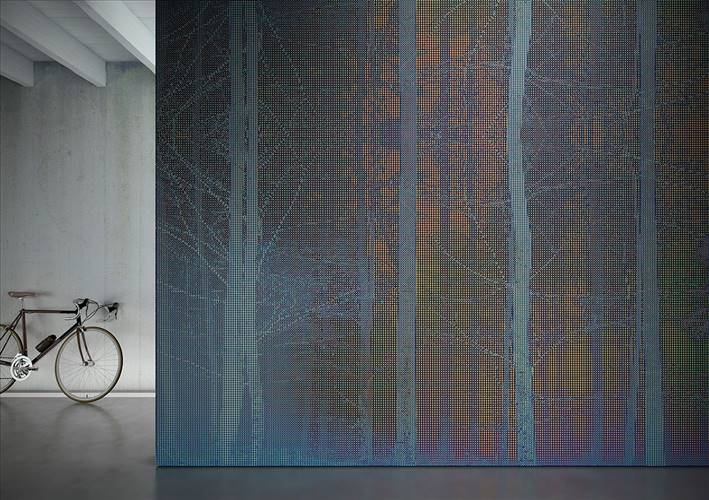 Wallpaper Forest 3D Textures 