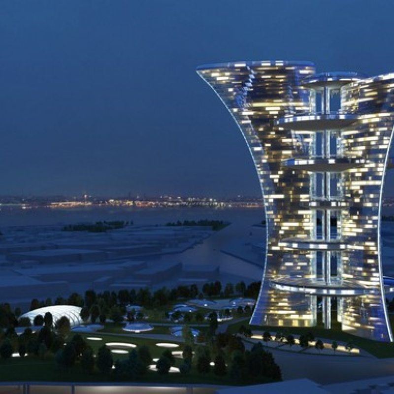 Palais Lumiere - Exterior renderings