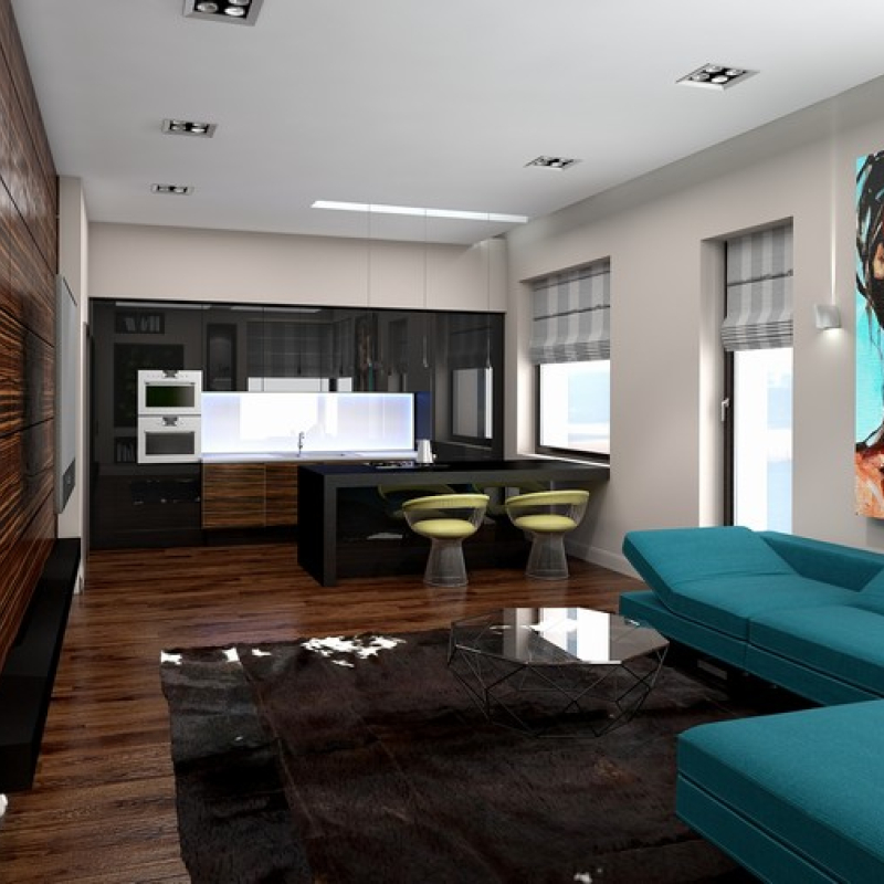 modern space