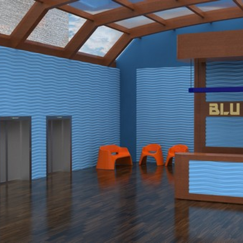 Wave pannello 3d