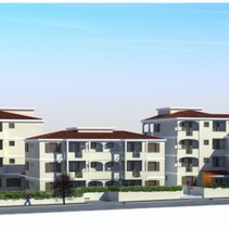 rendering fabbricato residenziale e commerciale
