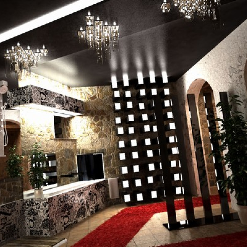 Render- vista Bagno rustico_moderno