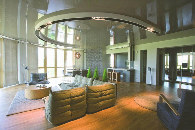 Round living room