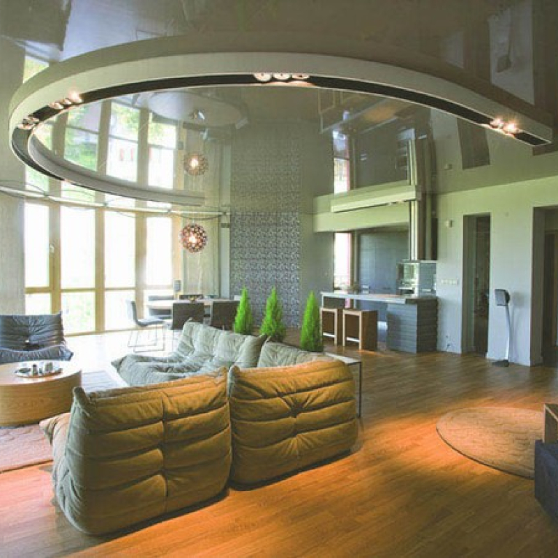 Round living room