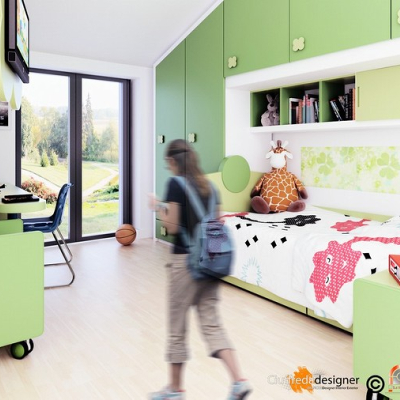 CAMERETTA PER BAMBINI INTERIORS IDEA