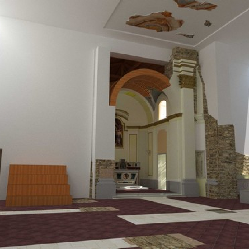 Chiesa di San Gregorio Magno Ricostruzione a seguito del sisma 6 aprile 2009
