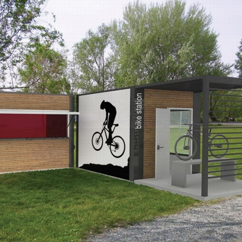 rendering BIKE STATION