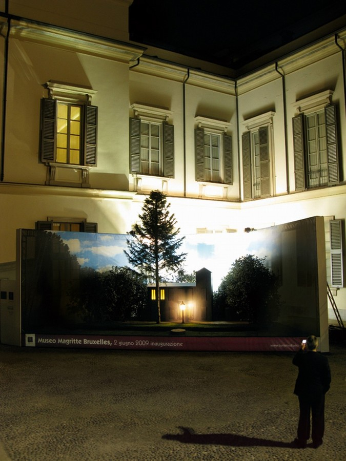 MAGRITTE - installazione Palazzo Reale - Milano
