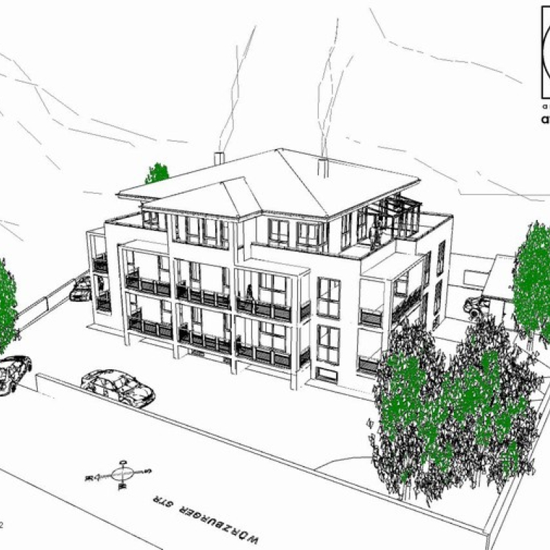 Wohn-und Geschäftshaus mit Penthouse
