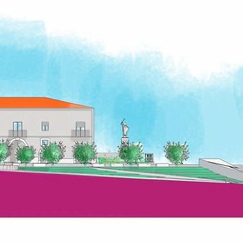 piazza a Cerreto Sannita