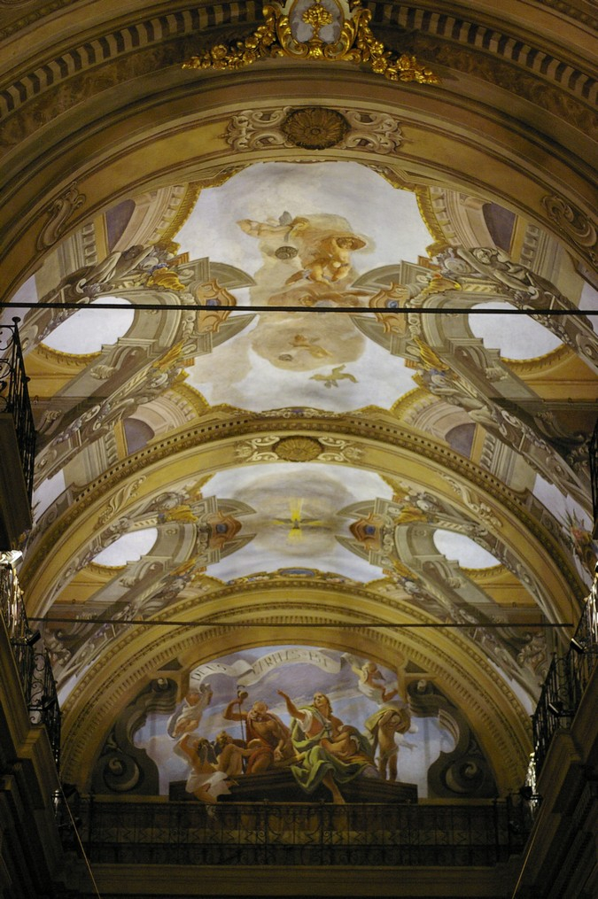 Restauro pittorico dei dipinti di Luciano Ricchetti, Parrocchia di San Lazzaro - Piacenza 