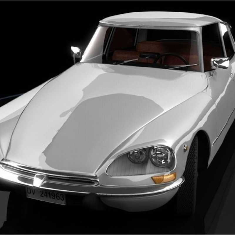 Modellazione 3D di automobile
