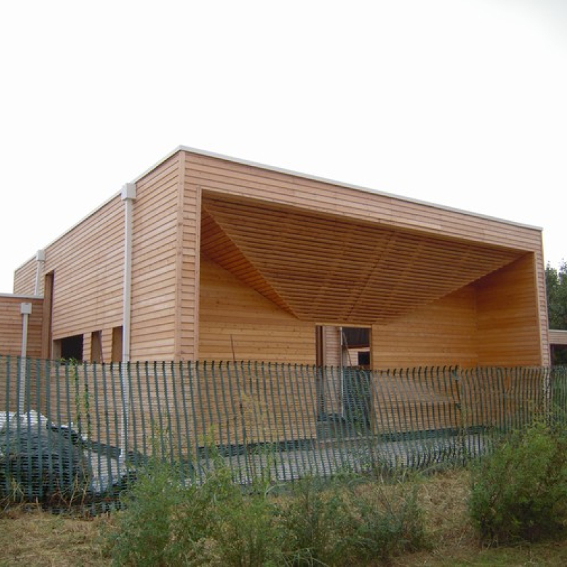 Centro polifunzionale in legno