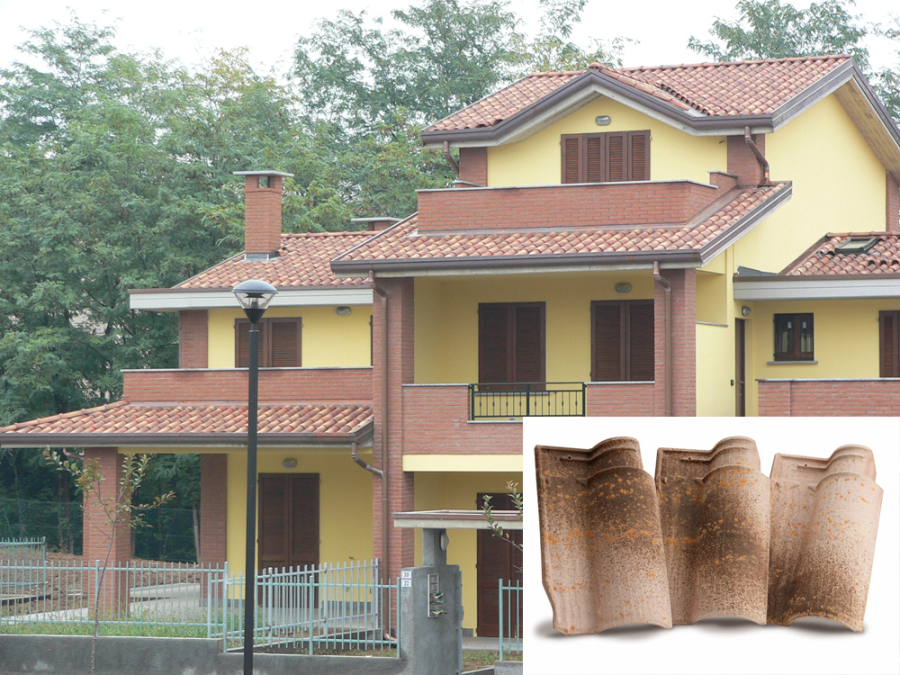 Roofs Coppo Portoghese tipo a mano 3D Models 