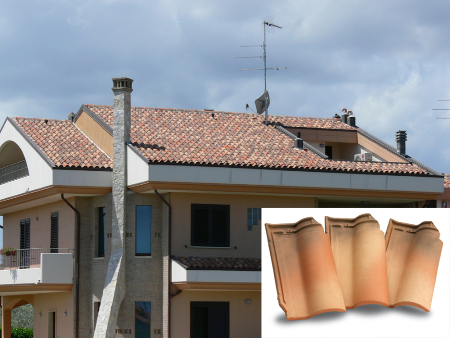 Roofs Roof tile Portoghese Eurostandard 3D Models 