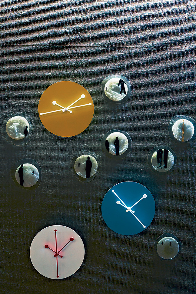 Decorative objects Wall clock Dotty Clock 3D Models 