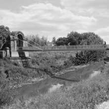 Ponte ciclo-pedonale nella sede del "Ponte Leopoldo II"