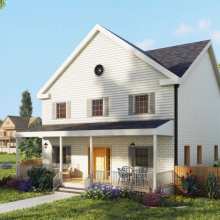 3D Architectural Exterior Rendering 